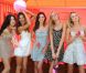  Adriana Lima, Alessandra Ambrosio, Miranda Kerr, Erin Heatherton et Candice Swanepoel lors du lancement de la soirée Victoria's Secret The Bombshell Summer Tour au Mall The Grove à Los Angeles le 12 mai 2011 