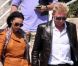 Boris Becker et son épous Lilly Kerssenberg quittent l'hôtel Eden Roc à Cannes durant le 64e Festival de Cannes le 15 mai 2011