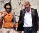Boris Becker et son épous Lilly Kerssenberg quittent l'hôtel Eden Roc à Cannes durant le 64e Festival de Cannes le 15 mai 2011