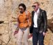 Boris Becker et son épous Lilly Kerssenberg quittent l'hôtel Eden Roc à Cannes durant le 64e Festival de Cannes le 15 mai 2011