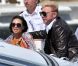 Boris Becker et son épous Lilly Kerssenberg quittent l'hôtel Eden Roc à Cannes durant le 64e Festival de Cannes le 15 mai 2011