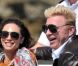 Boris Becker et son épous Lilly Kerssenberg semblent s'éclater comme des fous sur le bateau qui les fait quitter leur hôtel l'Eden Roc à Cannes durant le 64e Festival de Cannes le 15 mai 2011