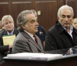 Après la décision de la juge, Dominique Strauss-Kahn reste en détention, à New York le 16 mai 2011
