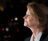 Charlotte Rampling lors de la projection du film Melancholia, de Lars Von Trier, le 18 mai 2011, au 64e festival de Cannes.