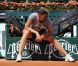 La superbe Russe Maria Sharapova, 24 ans, numéro 7 mondial, aborde Roland-Garros dans les meilleures conditions : victorieuse à Rome, elle peut compter sur le soutien de son fiancé Sasha Vujacic, comme lors de son entraînement Porte d'Auteuil, le 18 mai 2011.