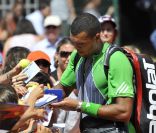 Le 18 mai 2011, Jo-Wilfried Tsonga à l'occasion du Masters Guinot Mary Cohr, à Reuil-Malmaison.