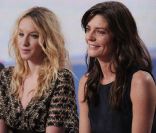 Ludivine Sagnier et Chiara Mastroianni lors du Grand Journal de Canal+ du 20 mai 2011