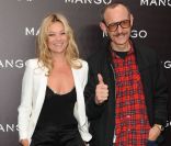 Kate Moss a tournée la publicité Mango avec le célèbre photographe new-yorkais Terry Richardson. Paris, 17 mai 2011