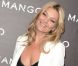 Kate Moss s'est métamorphosée en braqueuse de charme pour une publicité Mango. Paris, 17 mai 2011