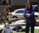 Jennifer Garner et sa fille Seraphina. Los Angeles, le 19 mai 2011