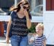 Jennifer Garner en balade avec sa fille Violet, Los Angeles, 21 mai 2011