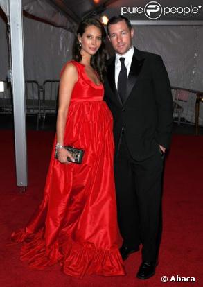 Christy Turlington et Edward Burns au MET, le 5 mai 2008