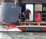 Eva Longoria et son boyfriend Eduardo Cruz passent des congés ensoleillés à Miami, en mai 2011.