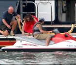 Eva Longoria et son boyfriend Eduardo Cruz passent des congés ensoleillés à Miami, en mai 2011.