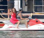 Eva Longoria et son boyfriend Eduardo Cruz passent des congés ensoleillés à Miami, en mai 2011.