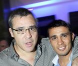 Brahim Asloum et Louis Acariès, Tunis, le 19 octobre 2008.