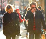 Meg Ryan et John Mellencamp le 6 janvier 2011 à New York<br />