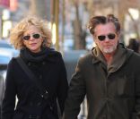 Meg Ryan et John Mellencamp le 11 février 2010 à New York<br />