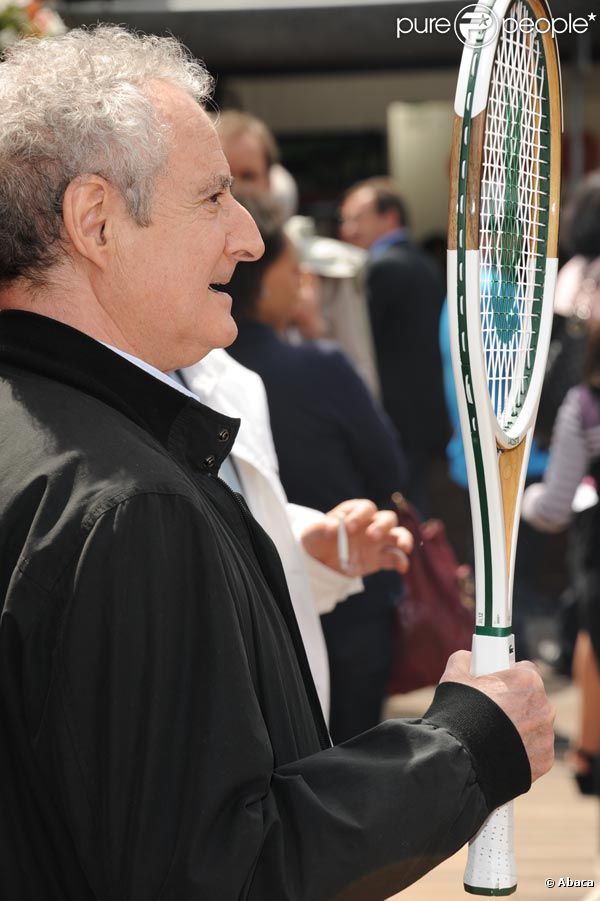 Daniel Prévost, lors du tournoi de Roland-Garros, à Paris, le 28 mai 2011.