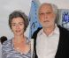 L'actrice Alexia Stresi et l'acteur François Berléant au cours du voyage du Jasmin, en Tunisie le 8 mai 2011. 