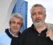Michel Boujenah et son frère Paul Boujenah au cours du voyage du Jasmin, en Tunisie le 8 mai 2011.