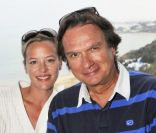 François-Éric Gendron et son épouse Sandrine Petit au cours du voyage du Jasmin, en Tunisie le 8 mai 2011.