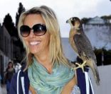 Sidonie Bellanger au cours du voyage du Jasmin, en Tunisie le 8 mai 2011.