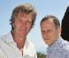 Philippe Caroit et Charles Berling au cours du voyage du Jasmin, en Tunisie le 8 mai 2011.