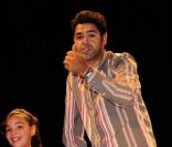  Jamel Debbouze lors de la finale du Trophee Culture et Diversite organisée à l'Espace Cardin a Paris le 30 Mai 2011. Jamel Debbouze est venu remettre le prix aux gagnants cette année la ville de Trappes a remporté le prix. 