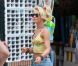 Julianne Hough et Diego Bonita sur le tournage de Rock of Ages le 23 mai 2011
