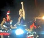 Victime d'un incident technique, Pink a chûté de scène en juillet 2010 à Nuremberg. 