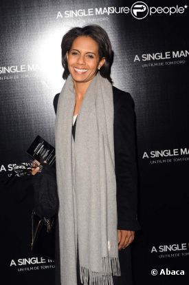 Audrey Pulvar à Paris, le 9 février 2010.
