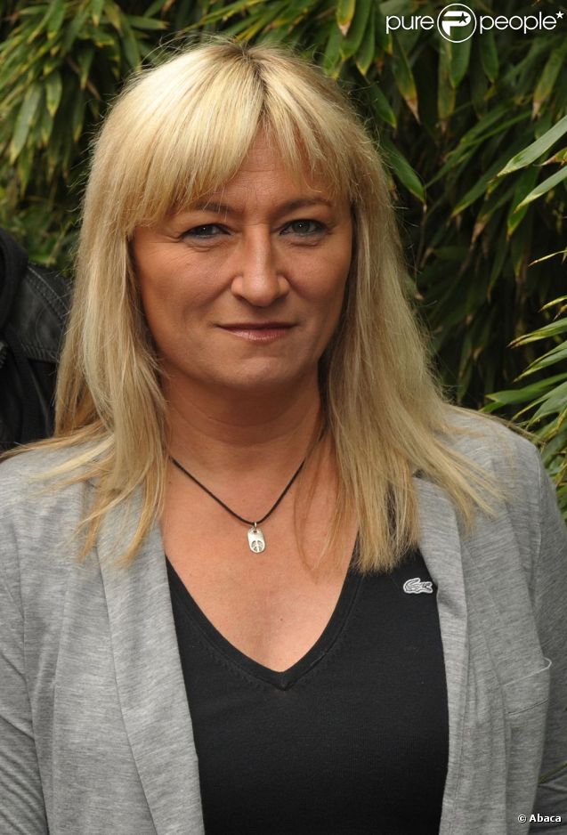 Christine Bravo pose à Roland-Garros, le 6 juin 2009.