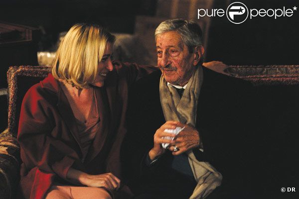 Maurice Garrel et Valeria Bruni-Tedeschi dans Actrice, en 2007.