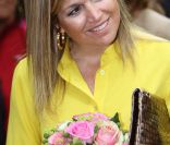 Le 6 juin 2011, la princesse Maxima était à La Haye pour l'inauguration d'une exposition de sculptures chinoises, sur la plus célèbre avenue du pays.