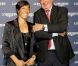 Pour sa troisième édition, la soirée de gala annuelle de la marque Longines, donnée samedi 4 juin 2011 en marge de Roland-Garros, récompensait Jim Courier. Finaliste malheureuse du tournoi parisien, Francesca Schiavone était tout sourire, au côté du président de Longines Walter von Känel. 