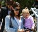 Jennifer Garner et Seraphina au parc, dans le quartier de Pacific Palisades, à Los Angeles. Juin 2011