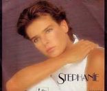 Stéphanie de Monaco sur la pochette du tube  Ouragan , en 1986. 
