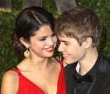 Selena Gomez et Justin Bieber, à Los Angeles, le 27 février 2011. 