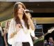 Selena Gomez donne un concert pour ses fans à Santa Monica, le 13 juin 2011.