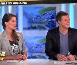 Marvin répond aux questions de Matthieu Delormeau et Jeny Priez sur le plateau des anges de la télé réalité, sur NRJ 12, mardi 14 juin 2011.