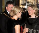 Sophie Wessex et Charlene Wittstock en avril 2010. 