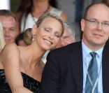 Albert de Monaco et Charlene Wittstock le 27 mai 2011. 