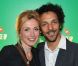 Julie Gayet, ravissante complice de l'heureux papa Tomer Sisley