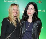 Ludivine Sagnier et Rebecca Zlotowski lors de la soirée Take it Irish organisée par MK2 et la marque de whisky Jameson au Social Club à Paris le 7 juin 2011