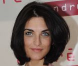 Pauline Delpech lors de l'inauguration de la nouvelle boutique André, dans le 6e arrondissement de Paris.