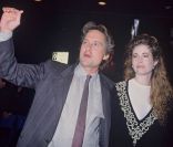 Michael Douglas et Diandra en 1990 