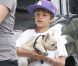 Cruz et Romeo Beckham, des enfants qui ont du chien