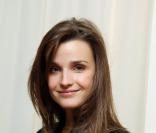 Céline Bosquet lors de la conférence de presse i<télé en novembre 2009 