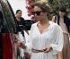 Nicole Richie avec une amie dans les rues de Los Feliz près de Los Angeles en juin 2011 et dans un look au top 